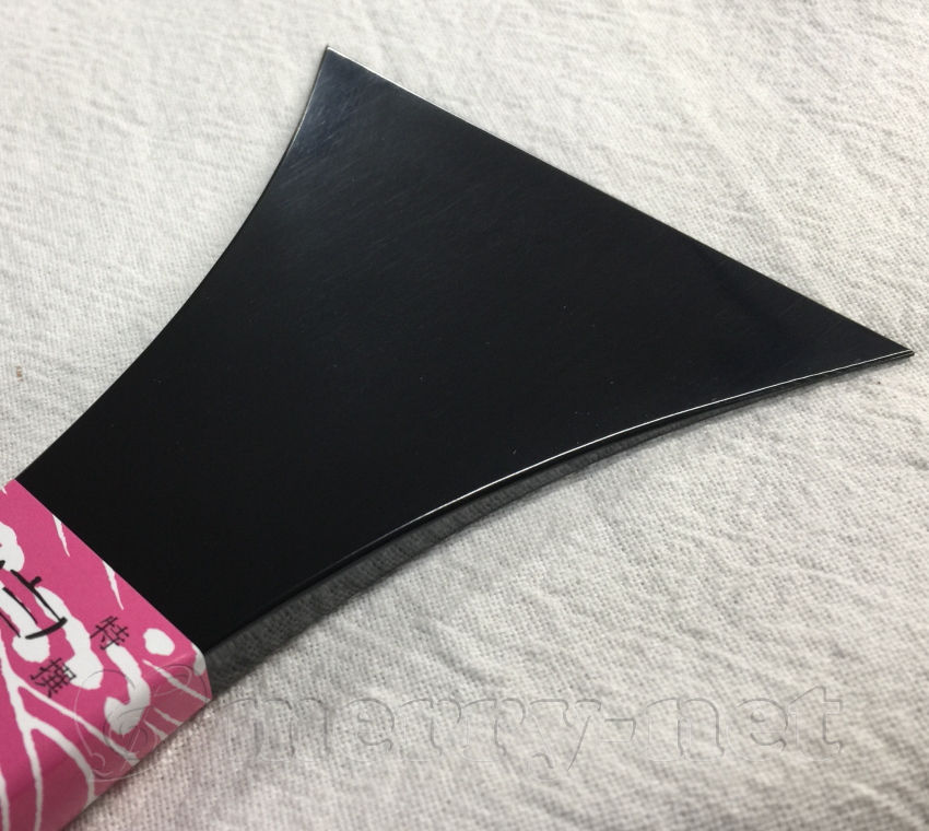 定番の津軽三味線用バチ 樹脂製 撥 黒 12号 : 楽器のことならメリー