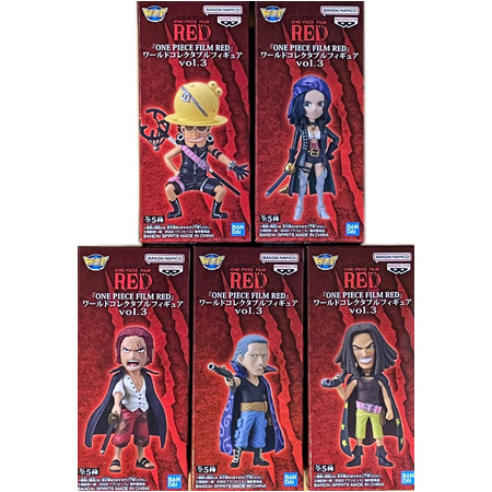BANPRESTO（バンプレスト） ONE PIECE FILM RED ワールドコレクタブル