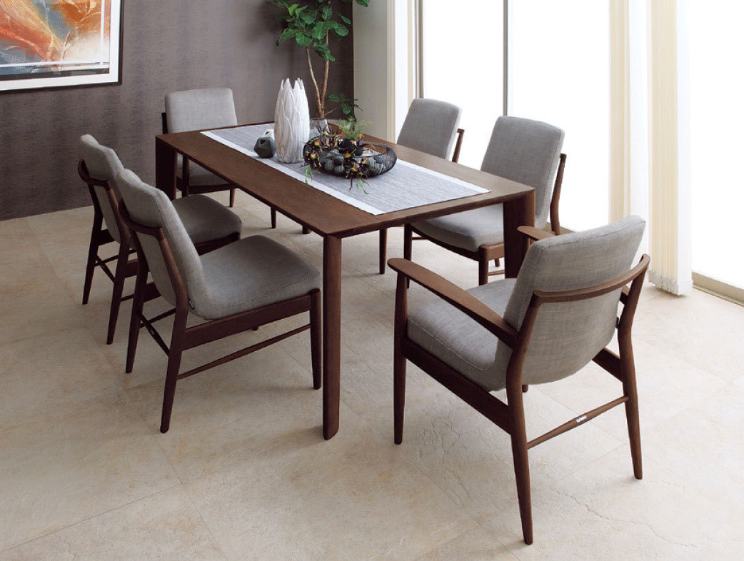 カリモク家具（KARIMOKU FURNITURE） カリモク 食堂椅子 肘なし 肘付き