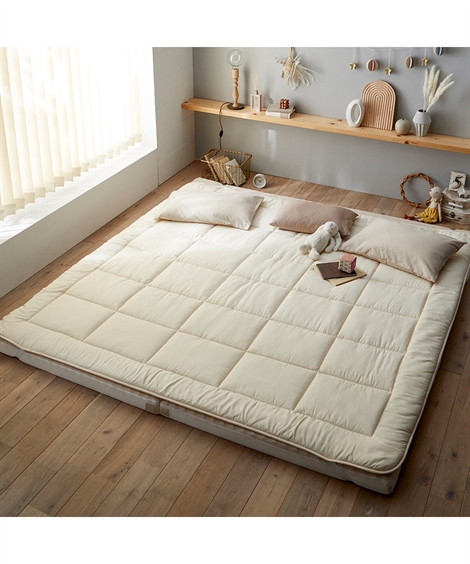 ニッセン（nissen） 寝具 敷布団 ファミリー敷 布団 セット 200×210cm