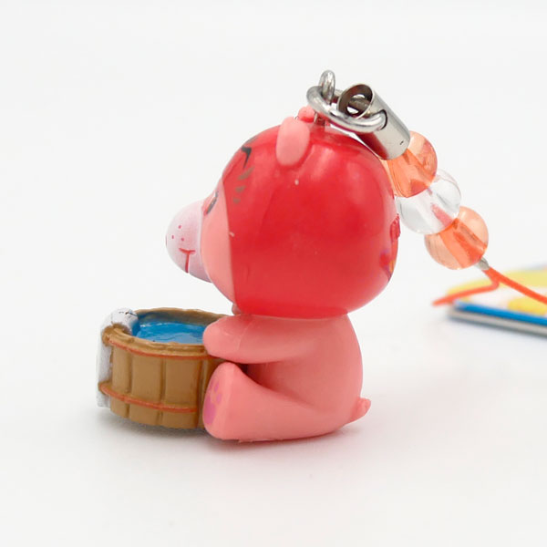 群馬限定 ケアベア 群馬だるま桶 ビーズストラップ Care Bears グッズ