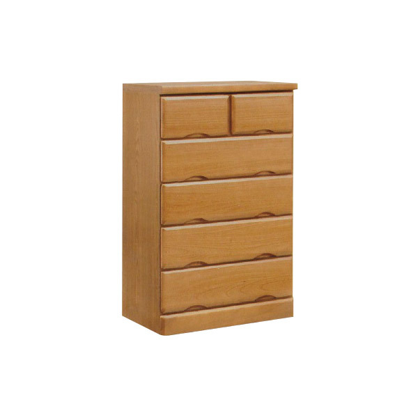 チェスト 収納 桐チェスト たんす ハイチェスト 木製 幅60cm 5段 完成