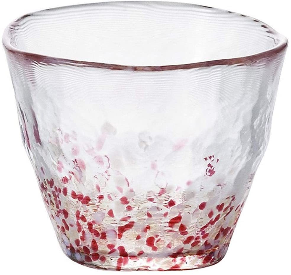 津軽びいどろ 爆買 おしゃれ 蕎麦猪口 つゆ鉢 津軽の花 フリーグラス