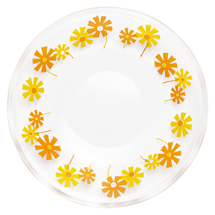 ADERIA 食器 小皿 おしゃれ 【 アデリアレトロ プレート120 化粧箱入