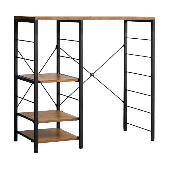 エア・リゾーム キッチンカウンター レンジ台 ゴミ箱上ラック キッチン