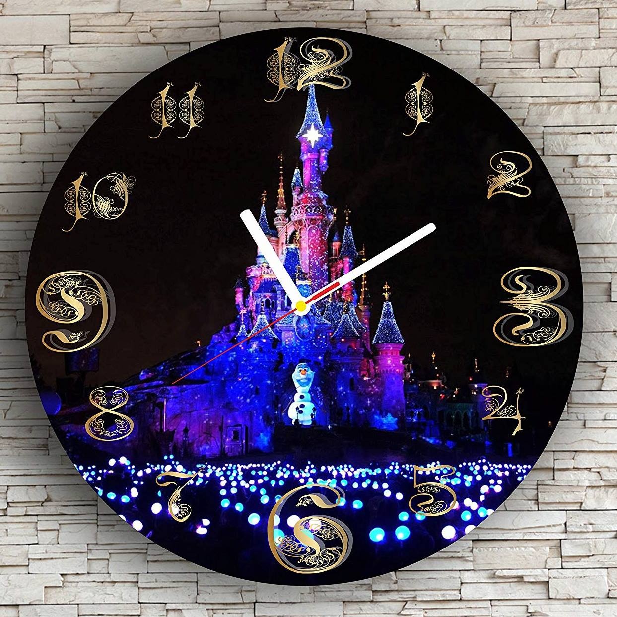 Disney（ディズニー） ディズニーワールド掛時計 ウオールクロック