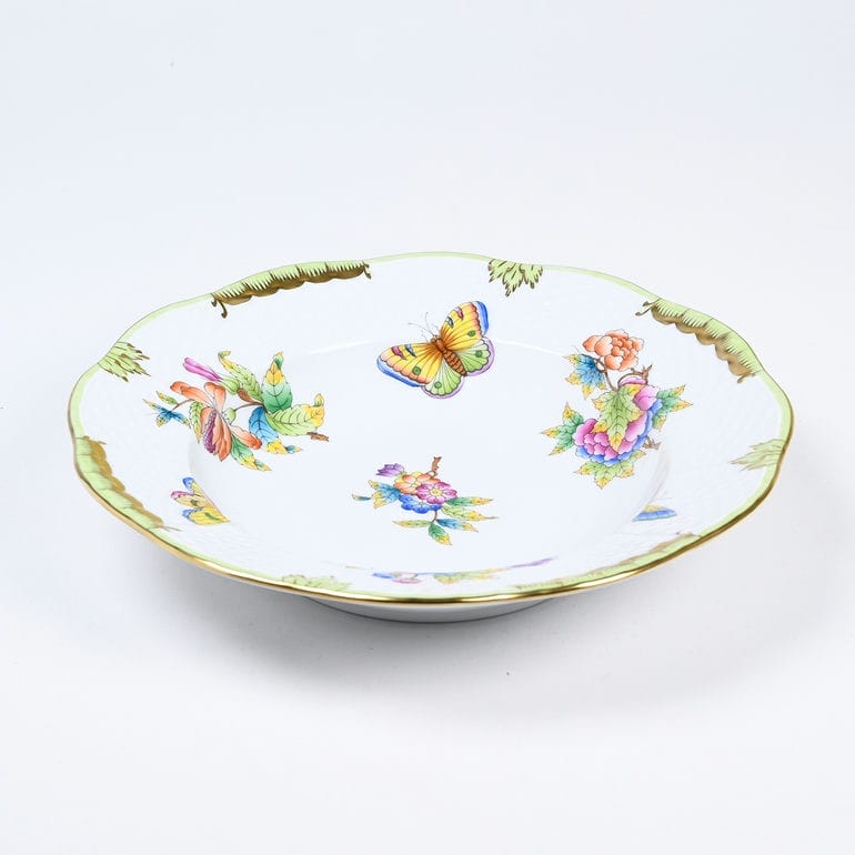 ヘレンド（HEREND） スーププレート ヴィクトリアブーケ 洋食器 21cm