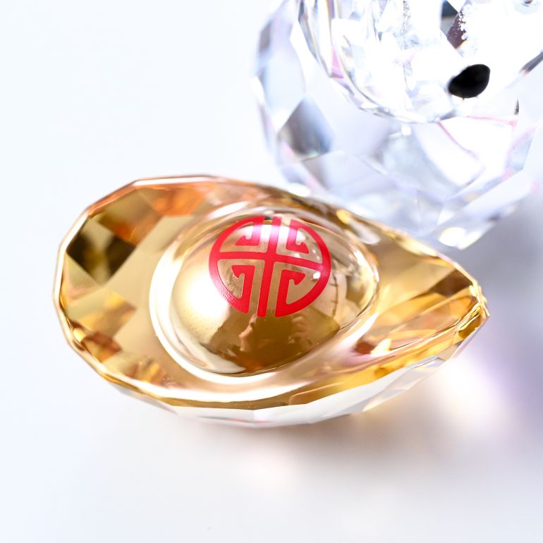 スワロフスキー フィギュリン 干支 十二支 卯 Asian Symbols ラビット