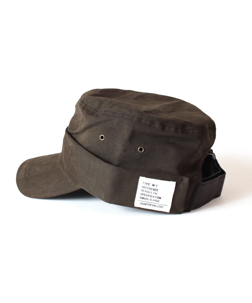 QUARTER GALLERY（クォーターギャラリー） ミリタリーワークキャップ