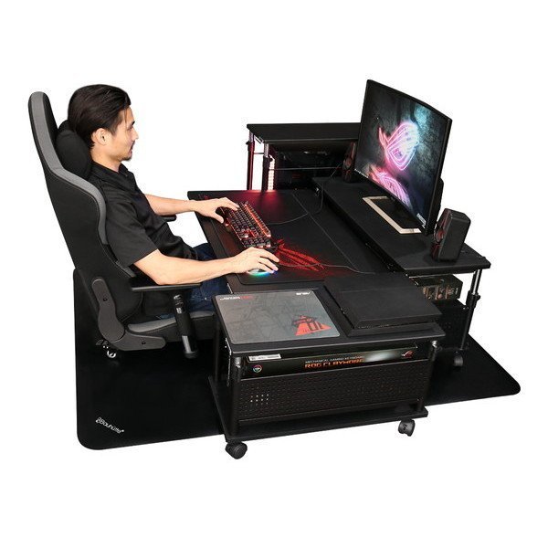 Bauhutte（バウヒュッテ） 昇降式ローデスク BHD-1000L 簡単なレバー