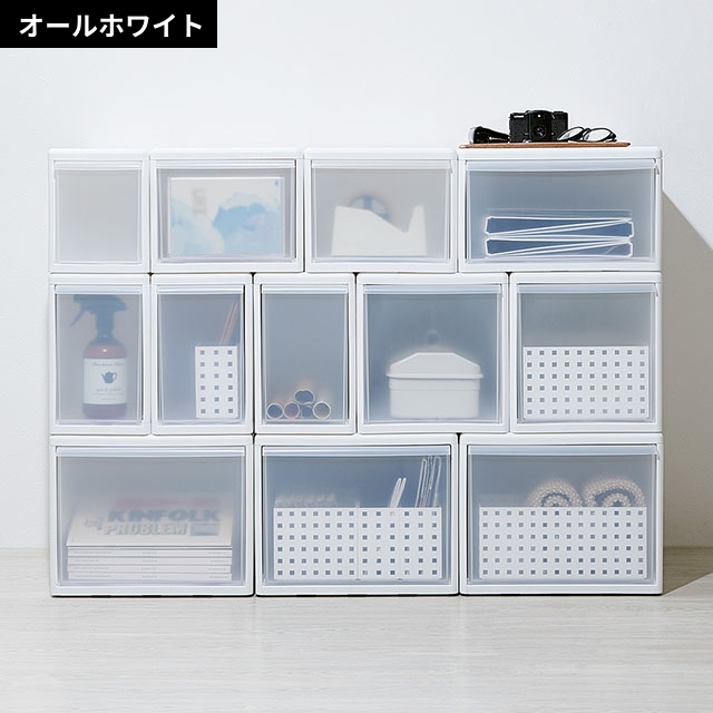 Like-it（ライクイット） 組み合わせて使える収納ケース スリムM 単品