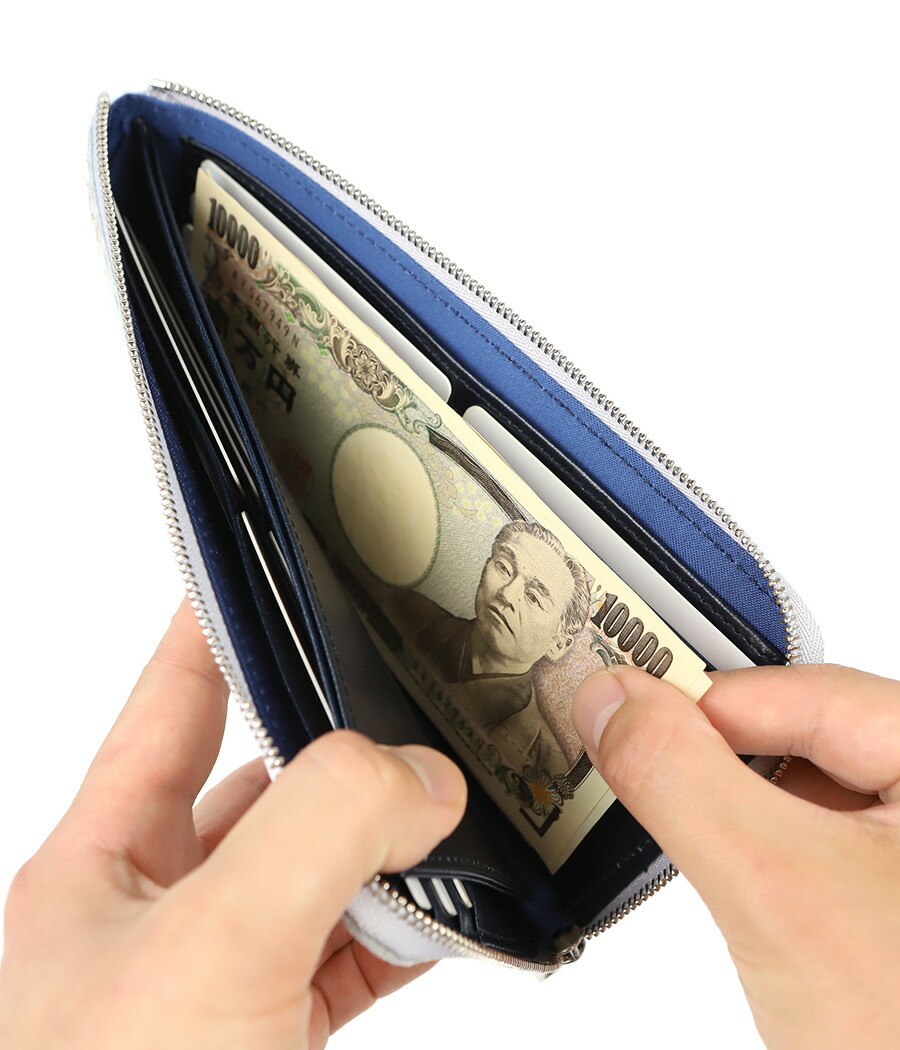 ZOO ズー 蛇革 白 ダイヤモンドパイソン L字ファスナー長財布 ZLW-116