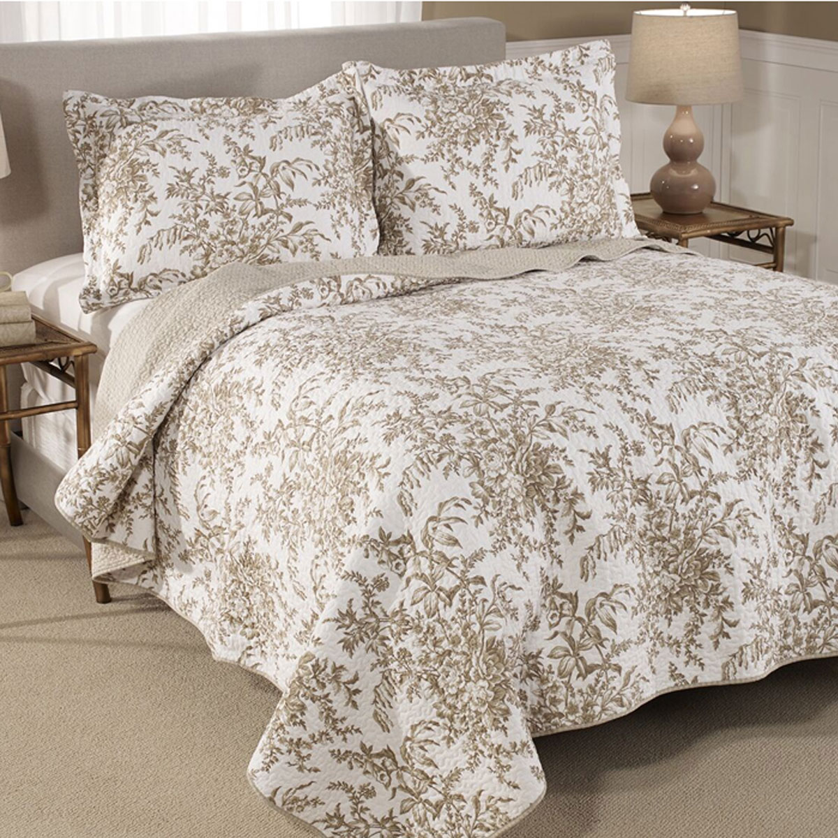 LAURA ASHLEY（ローラアシュレイ） キング 掛け布団カバー3点セット