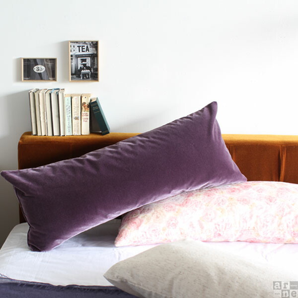 arne（アーネ） ロングクッション クッション 大きい モケット生地