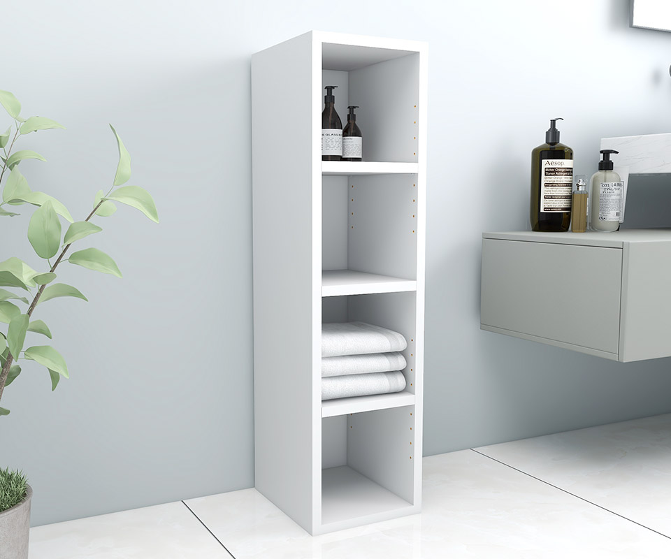 arne（アーネ） 本棚 ラック 4段 棚 木製 オープンラック ディスプレイ