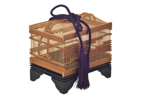 虫篭 虫籠 虫かご 御殿虫篭（小）駿河竹千筋細工 日本製 送料無料