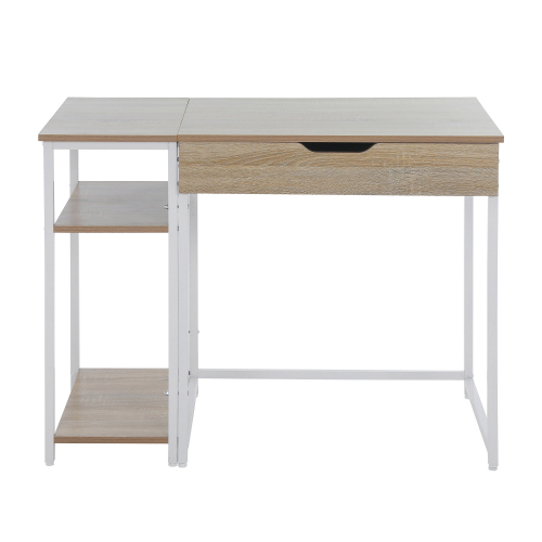 BTM パソコンデスク 引き出し付き 収納棚 pcデスク 机 おしゃれ ミシン