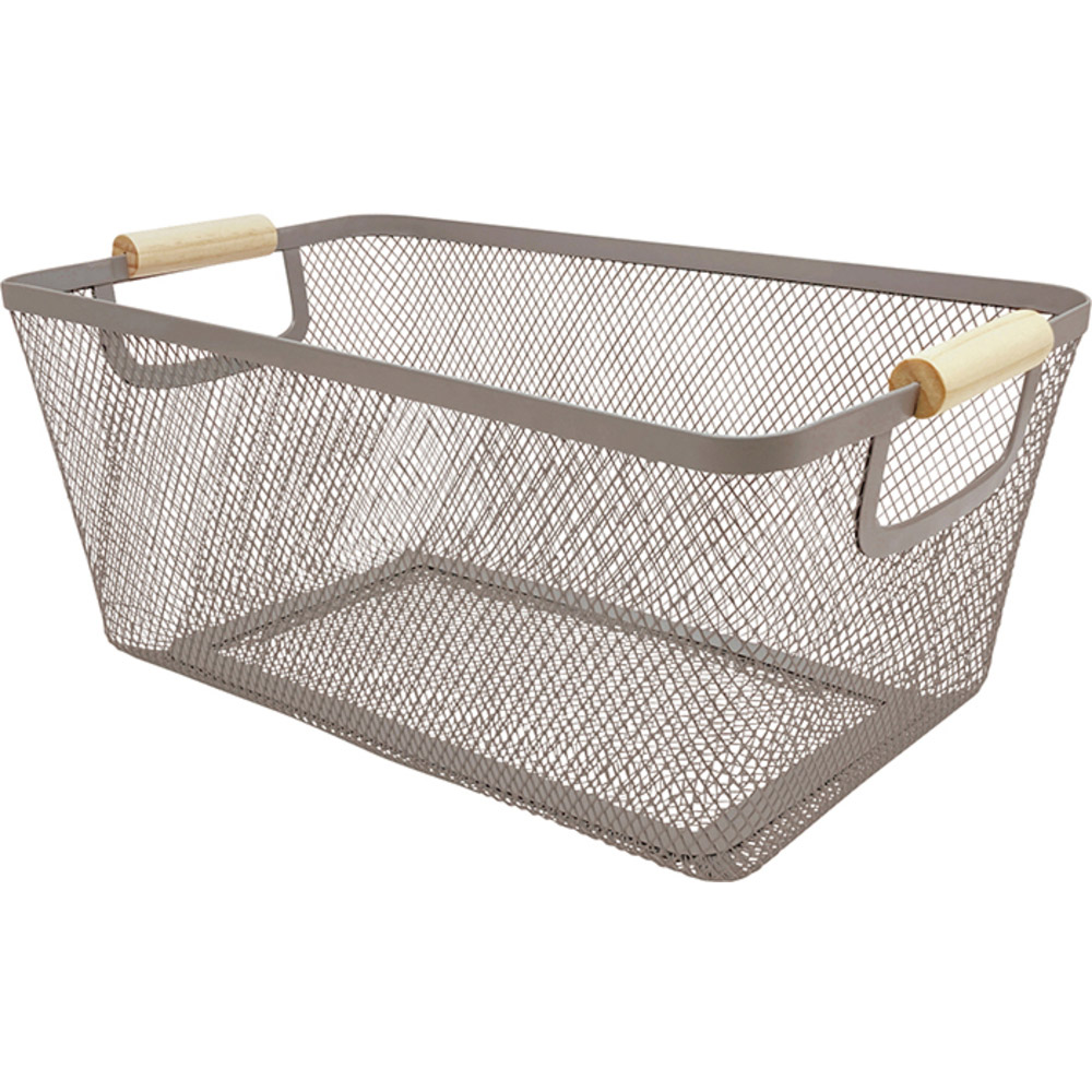 アイアン バスケット スクエアL 通販 Linie リーニエ アイアン