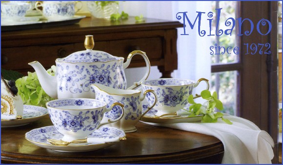 NARUMI ナルミ ボーンチャイナ ミラノ ティーカップ＆ソーサー ペア