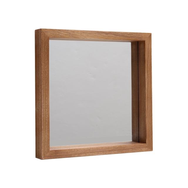 アンティーク仕上げ ウォールミラー 300×300 / 壁掛け鏡 壁掛けミラー