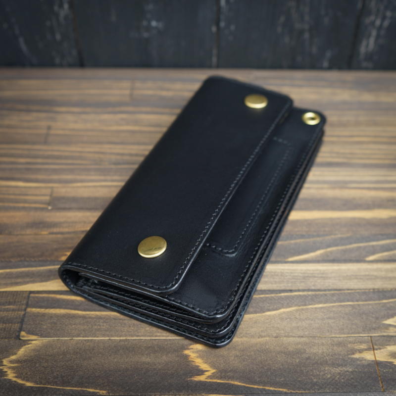 トラッカーウォレット『Type01』リオショルダー/ブラック