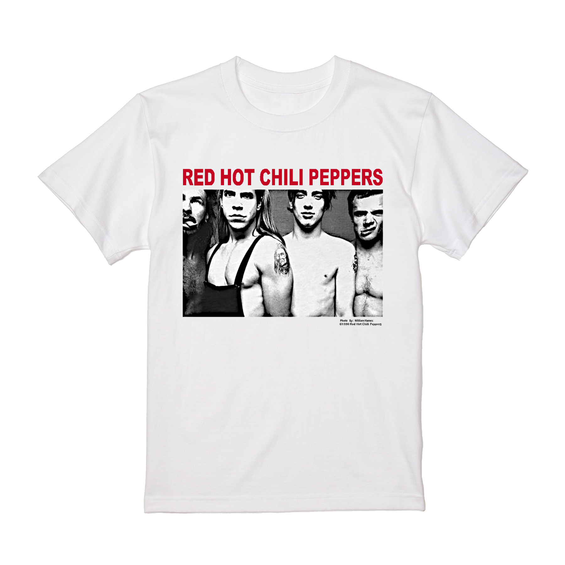 レッドホットチリペッパー レッチリ Tシャツ 半袖 白 黒 90年代 バンド