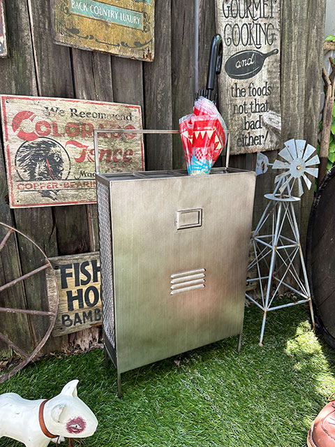 インダストリアル メタル アンブレラスタンド2 （スリムワイド） 傘