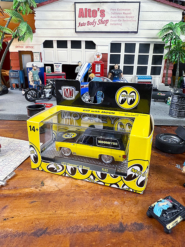SEMA SHOW 2024 限定ミニカー ムーンアイズ限定 M2 ミニカー 1973年