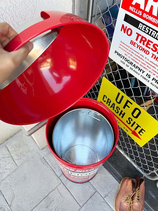 チャンピオン スチール ダストボックス 53Lサイズ ゴミ箱 （インナー缶