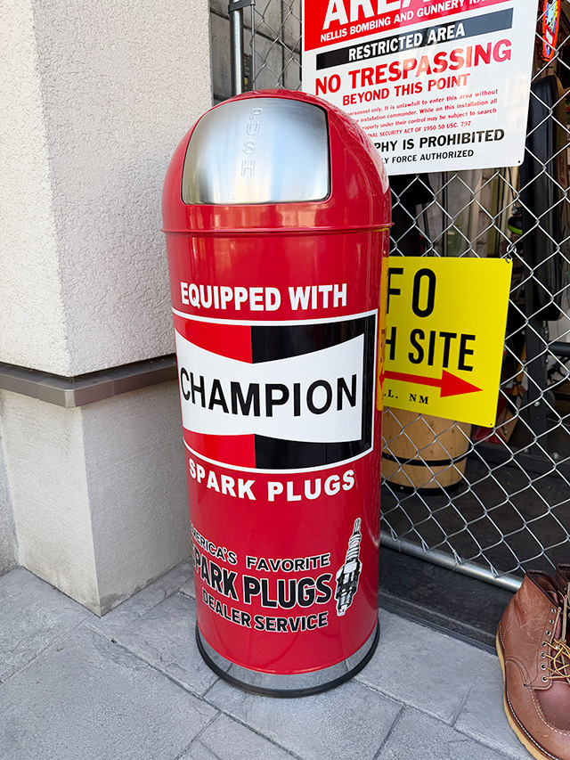 チャンピオン スチール ダストボックス 53Lサイズ ゴミ箱 （インナー缶