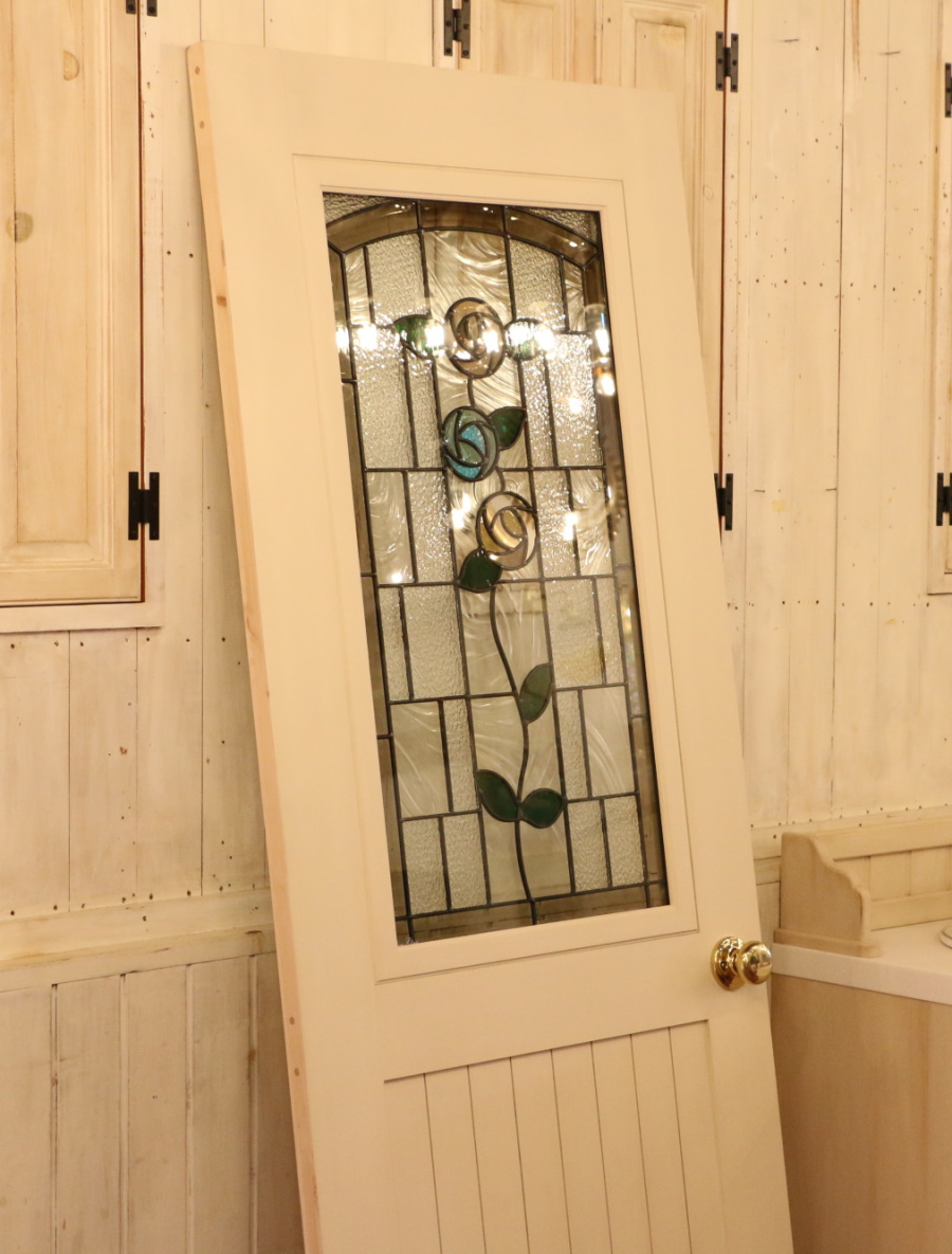 ピュアステンドグラス 使用 】ドア カントリー オーダードア 室内用