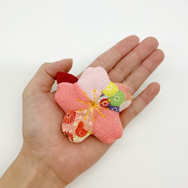 キット ちりめん パーツ 花 季節のお花 桜（中） ちりめん細工館 季節