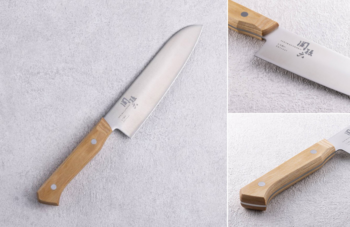 貝印 関孫六 しらあい 三徳包丁 165mm AB5482 万能包丁 ステンレス