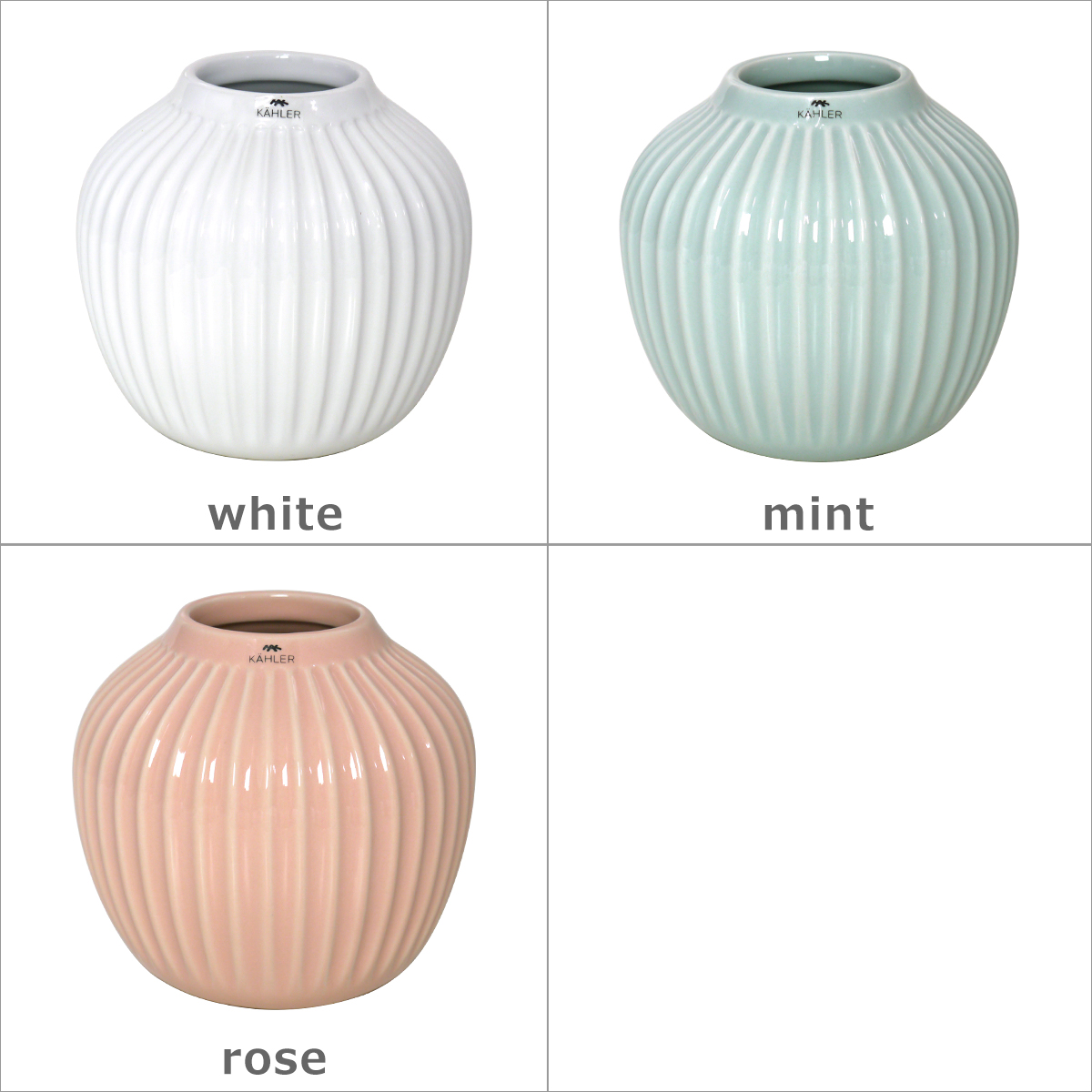 並行輸入品】ケーラー ハンマースホイ 花瓶 フラワーベース（S）12.5cm