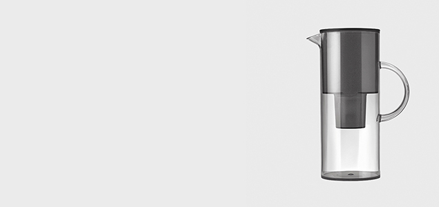 stelton 浄水ポット ステルトン EM77 グレー 浄水ジャグ ポット型浄水