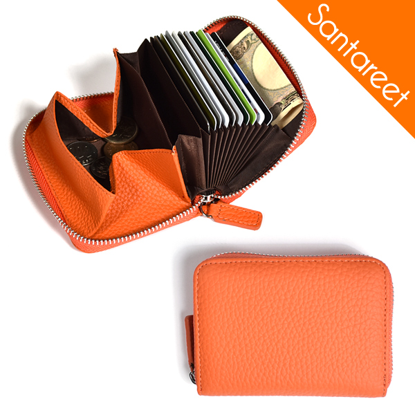 財布 二つ折り 小銭入れ カードケース コインケース 本革 レディース