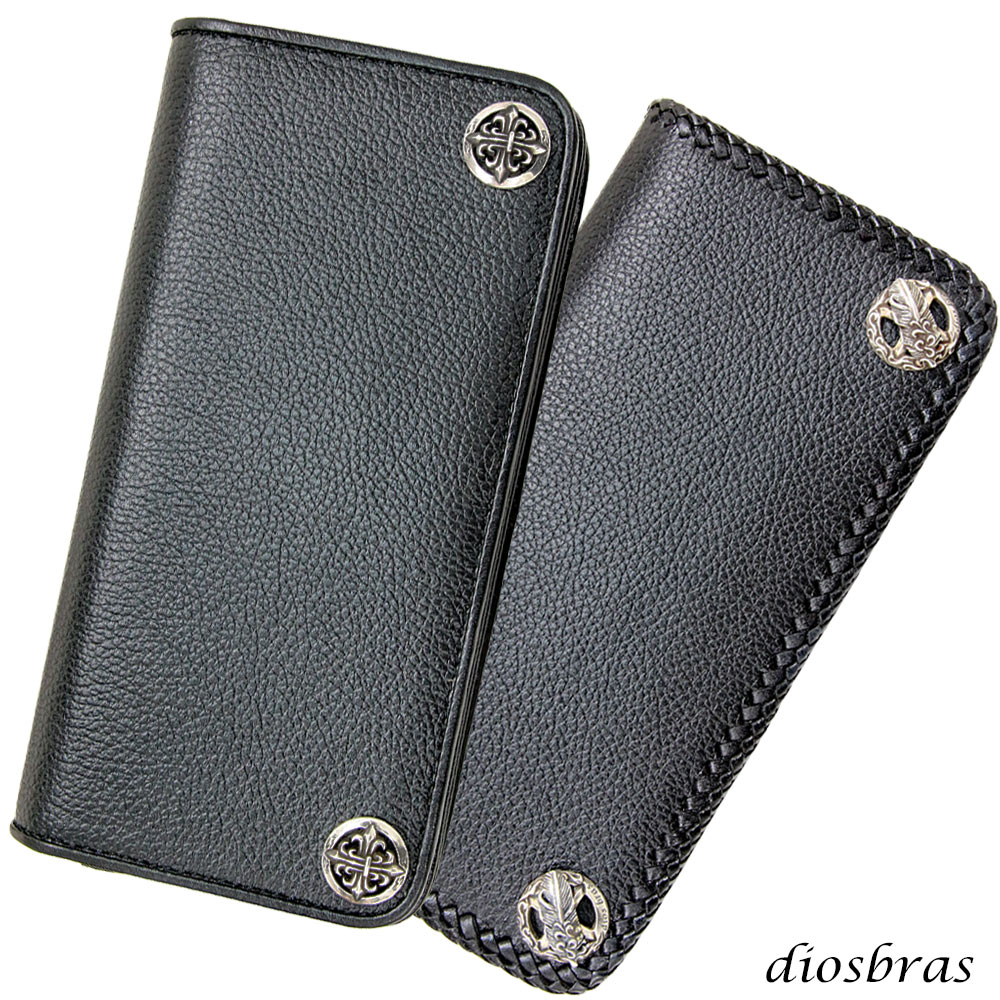 長財布 クロス トラッカーウォレット レザーウォレット 革財布 本革