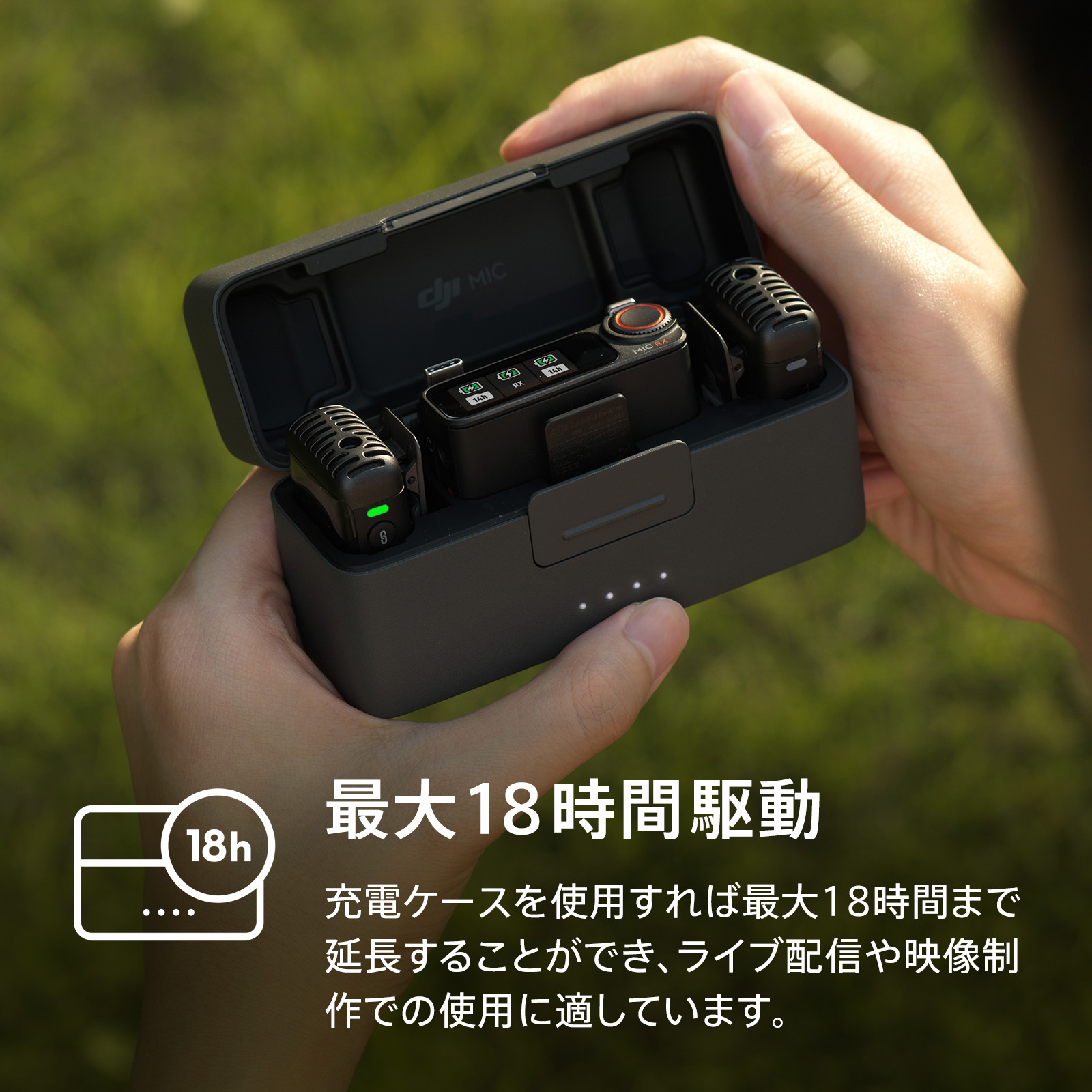 DJI ピンマイク ワイヤレス 無線 風防 DJI MIC 2 ( トランスミッター2