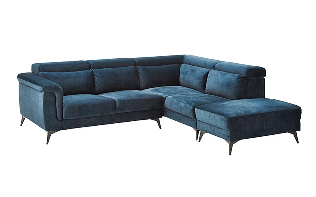 eーcasa（イーカーサ） ソファ ソファー カウチソファハイバック ロー