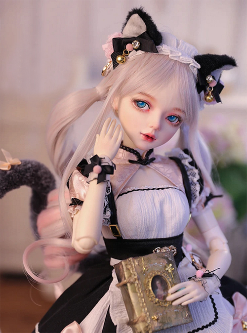 猫耳 ドール 猫小姐 約60cm 洋服 メイク済 球体関節人形ドール doll