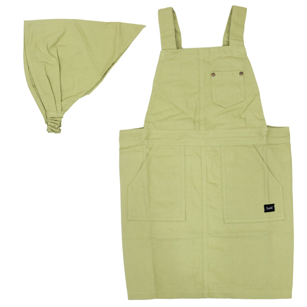 エプロン 三角巾 セット キッズ 子供 デニム 100cm 110cm 120cm 130cm