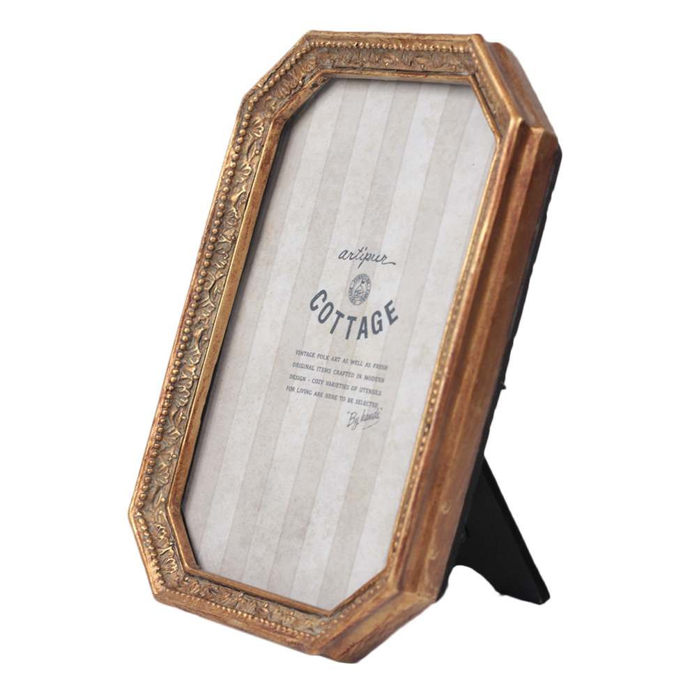 アンティーク風 写真立て ミニ フォトフレーム M フォトスタンド