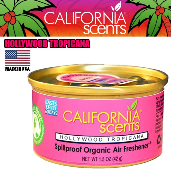芳香剤 カリフォルニアセンツ ミニ缶 トロピカーナ アメリカ製 エアー