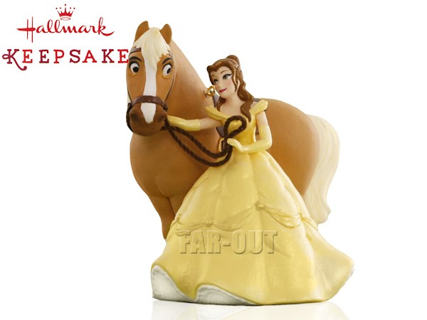 ホールマーク 2015 オーナメント 美女と野獣 ベル&馬のフィリップ