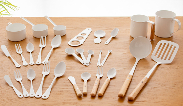 2/25はポイント10倍／ ミニバターナイフ 琺瑯 ホーロー カトラリー