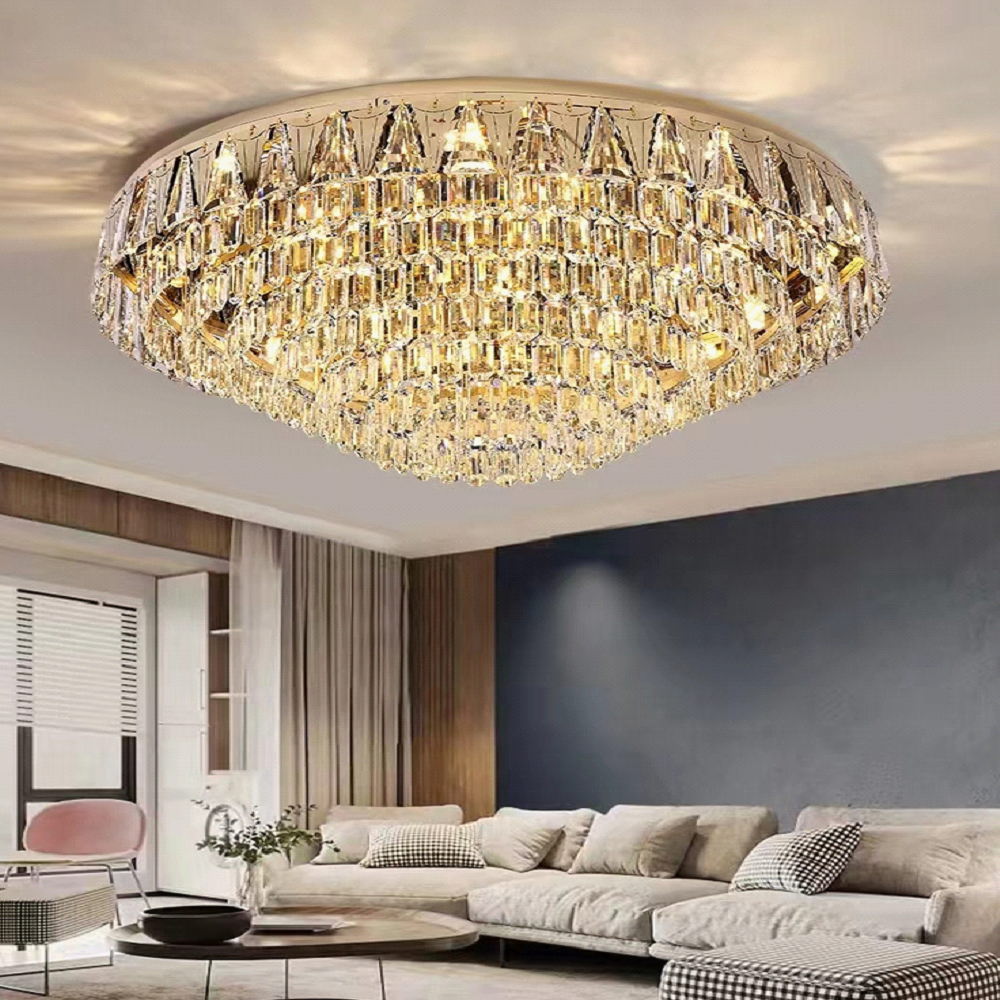 PSE認証 オーダーシャンデリア 超豪華 大型 LED クリスタル