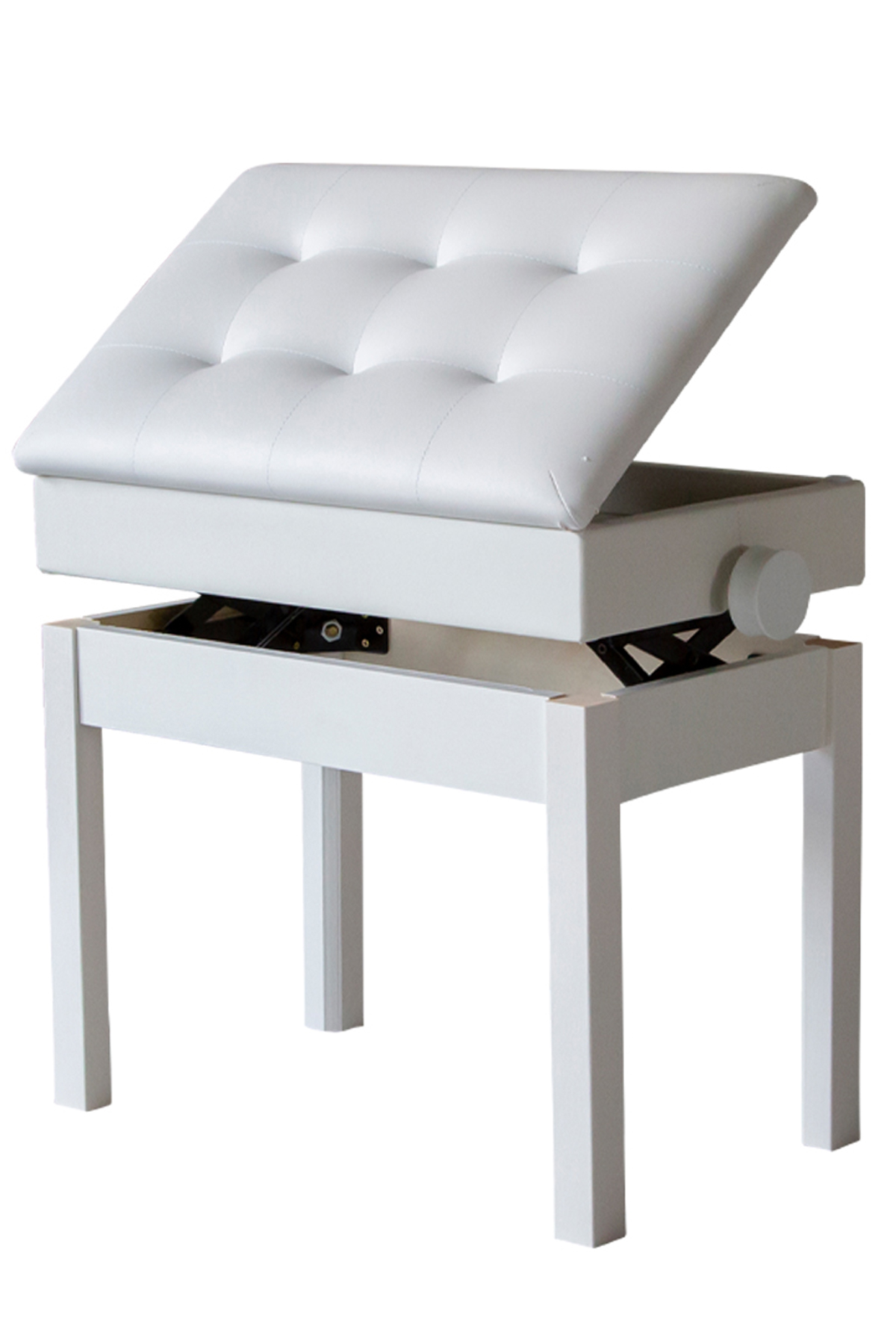 ピアノ 椅子 収納 高さ調整 高低自在 無段階調節 ピアノ椅子 子供 大人