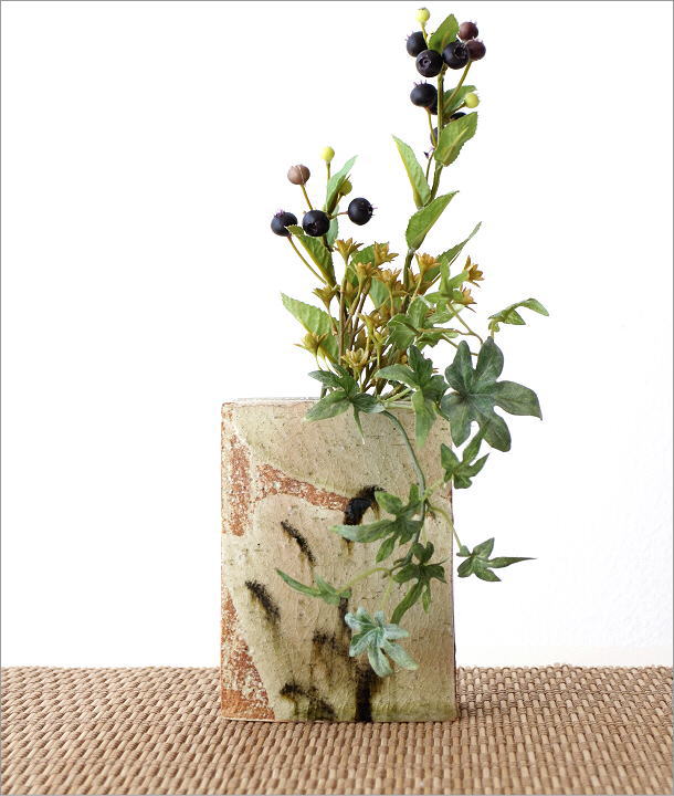 花瓶 花びん 陶器 和風 花器 フラワーベース 一輪挿し 瀬戸焼 日本製