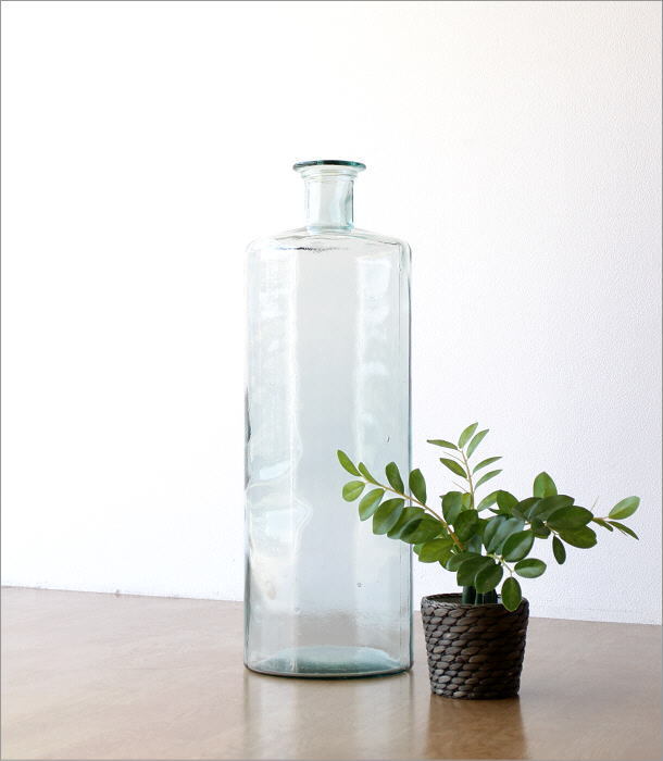 フラワーベース ガラス 大きい 大型 花瓶 花びん おしゃれ 花器 透明