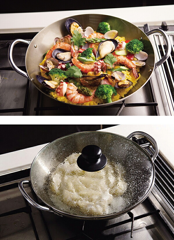 和平フレイズ ダンチュウ 鉄パエリア鍋28cm DA-33 : グラスゴー - 通販